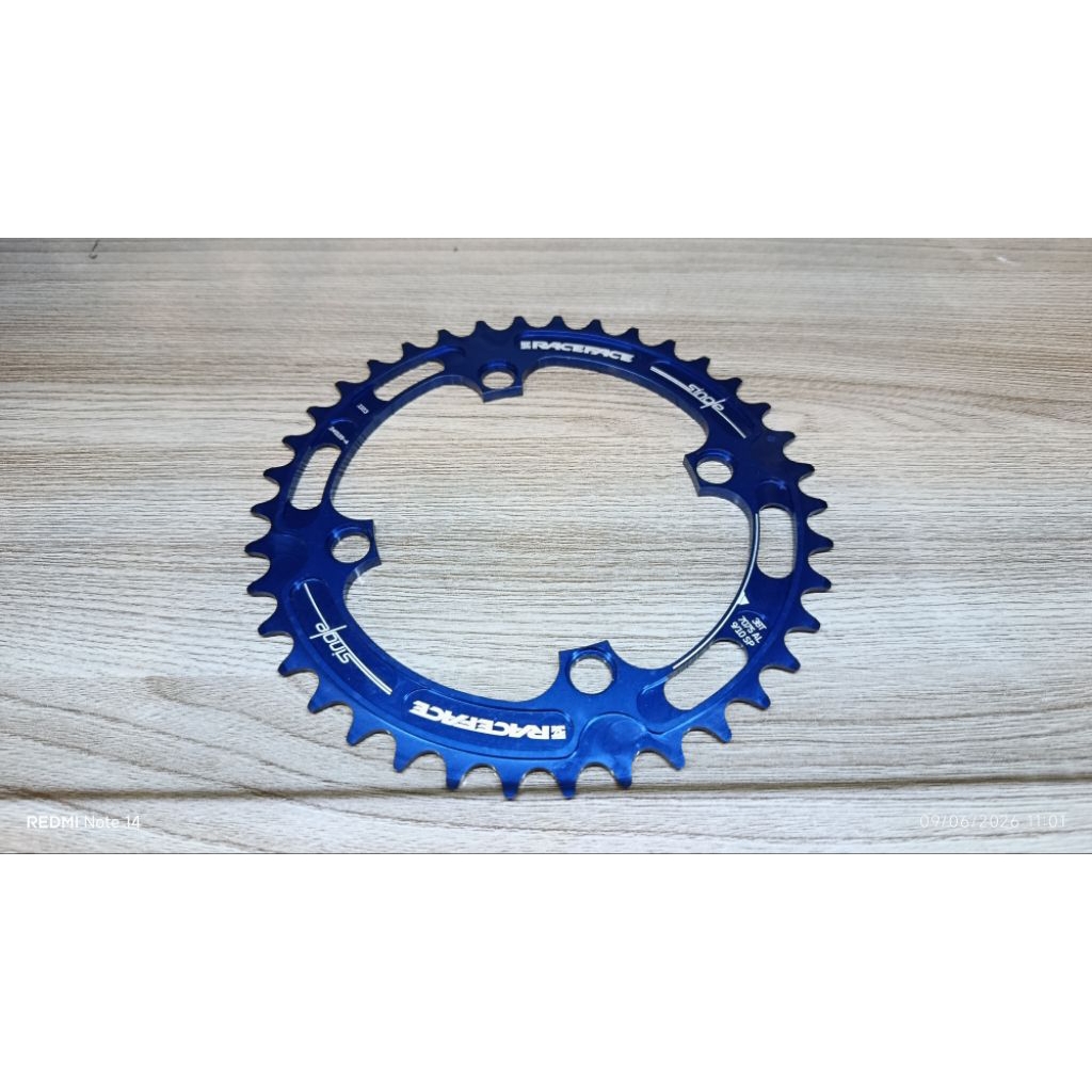 Raceface Chainring Single 38T BCD 104 Blue