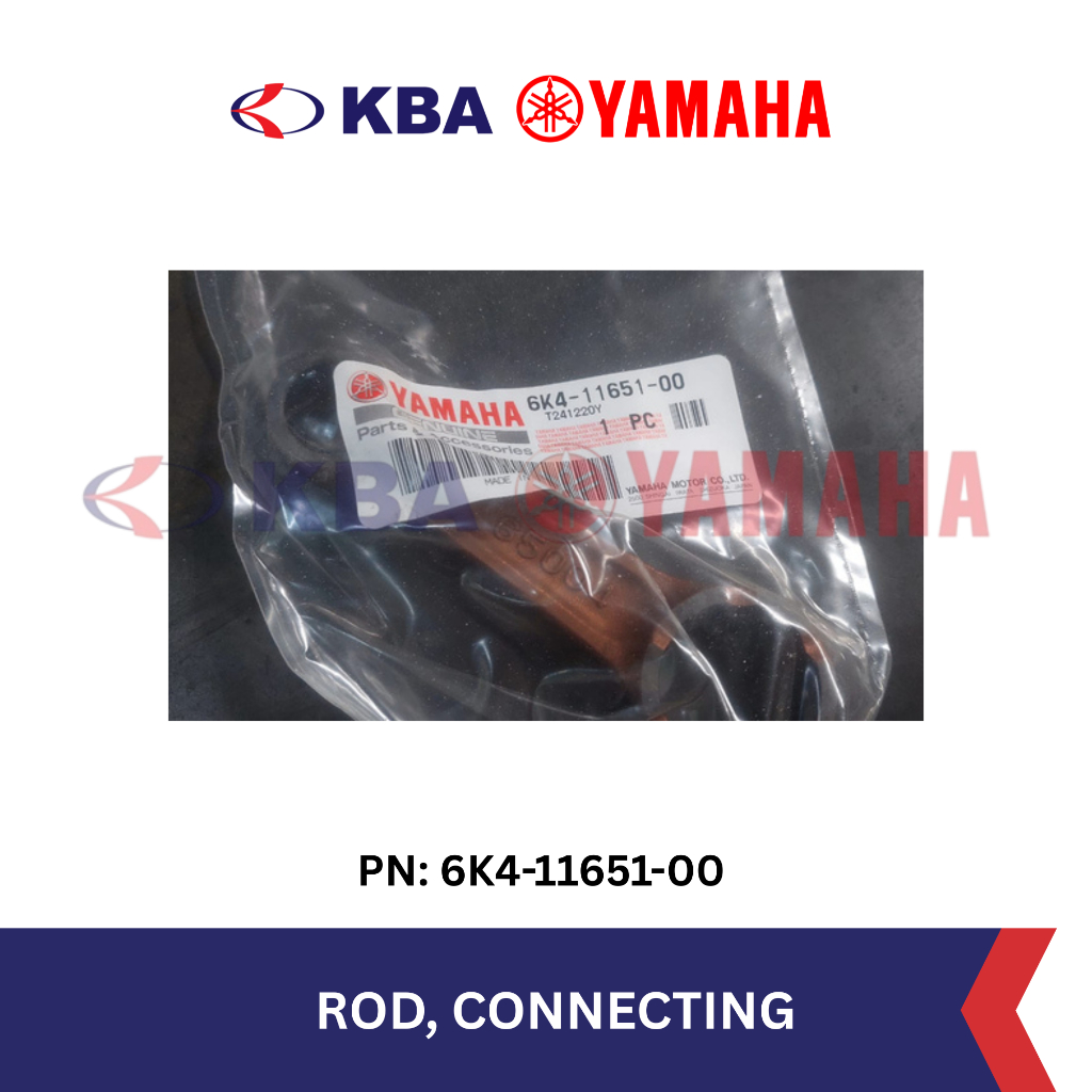 Yamaha Genuine Parts - ROD, CONNECTING (PN: 6K4-11651-00) Motor Mesin Tempel - 15 PK