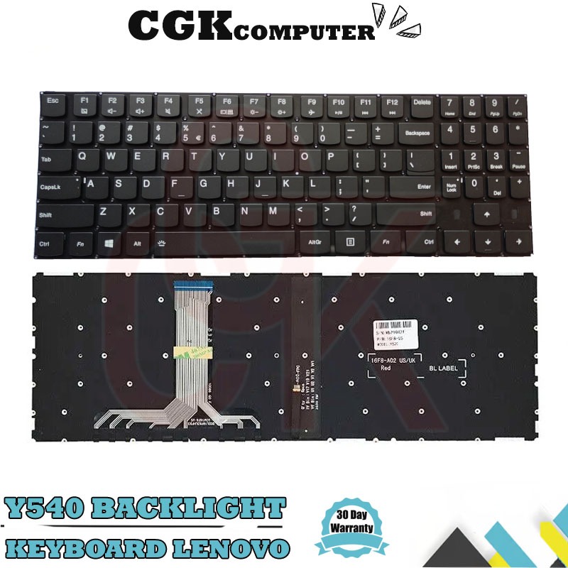 Keyboard Laptop Lenovo Legion Y540 Y540-15irh Y545 15ich Y545-15ich