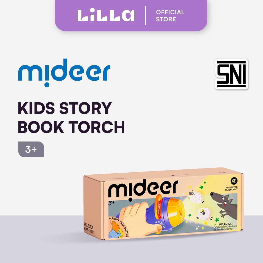 Mideer Kids Story Book Torch