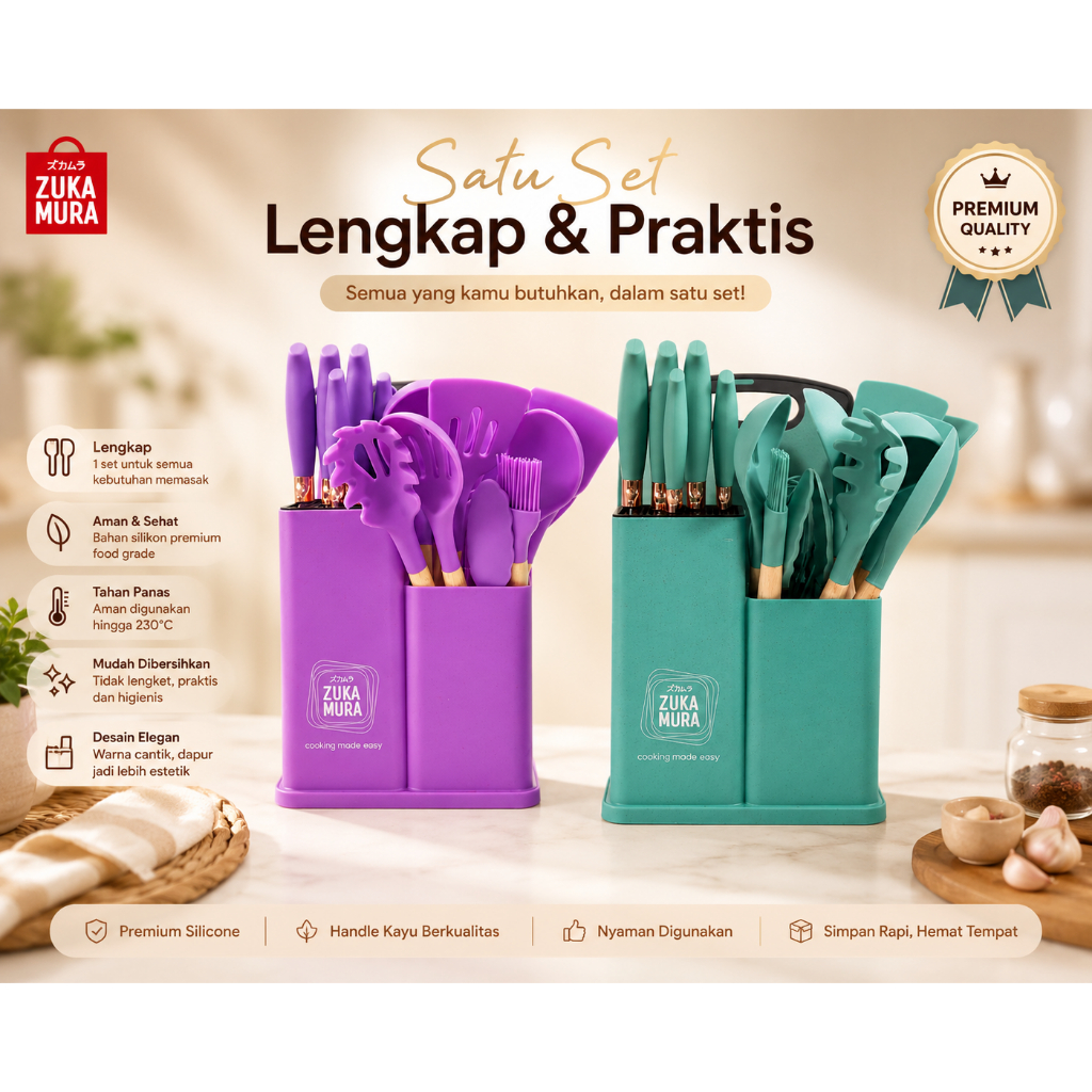 ZUKAMURA Kitchenware Set