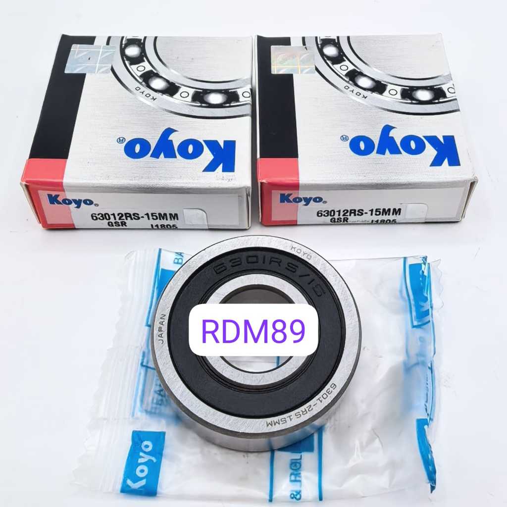BEARING 6301 2RS-15MM KOYO