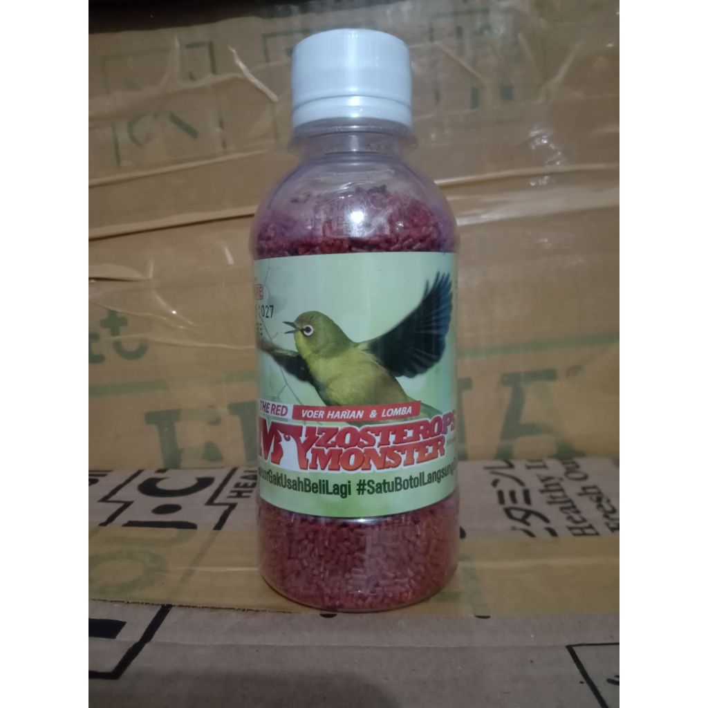 RED ZOMO Voer Burung Pleci Ciblek Kerak Basi