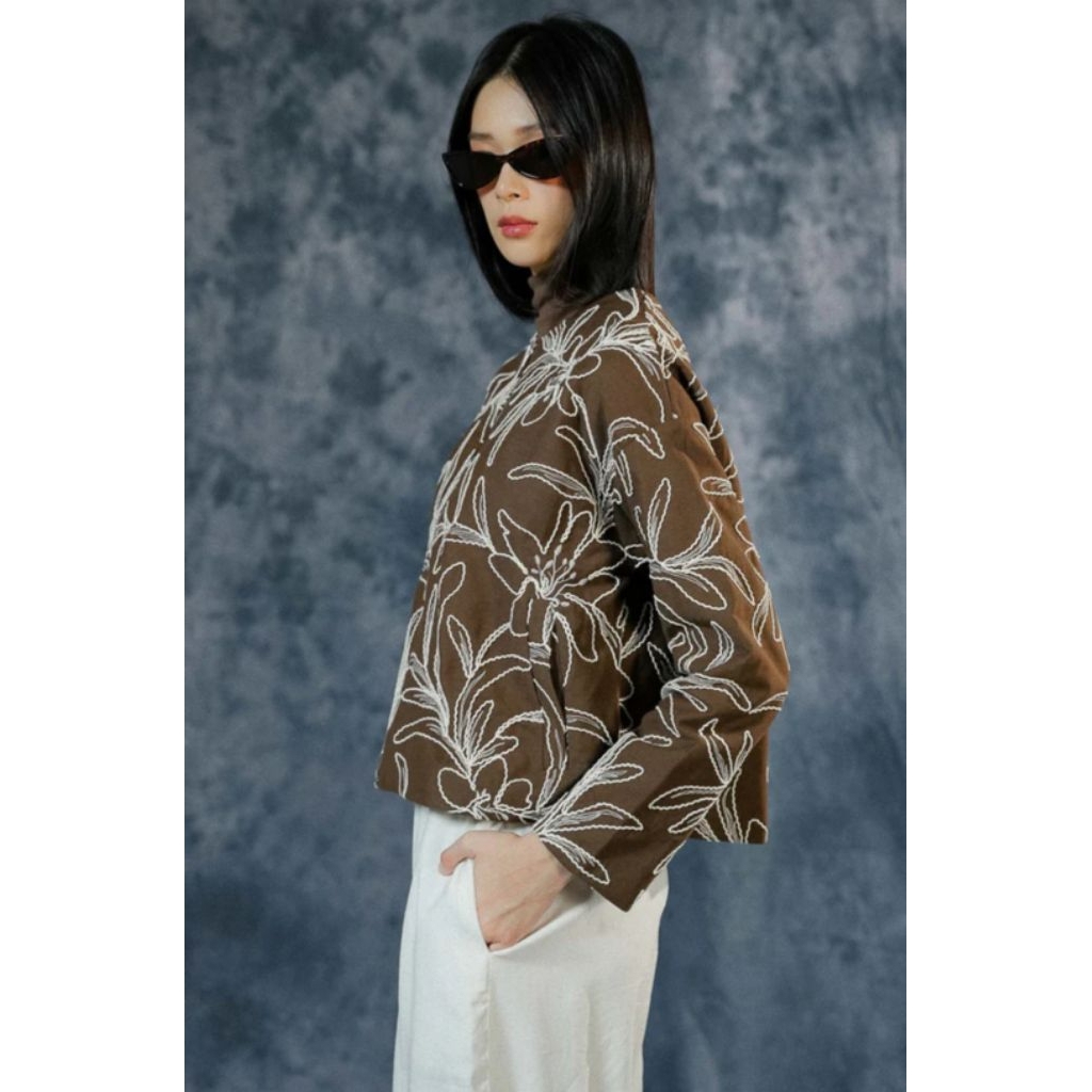This Is April, Catharina jaket dark brown (ORI)