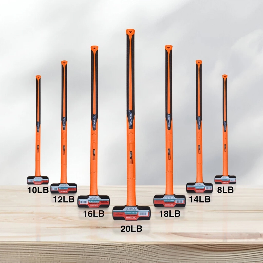 Kenmaster Palu Batu 6 LBS, 8 LBS, 12 LBS 14 LBS Gg Orange Fiber