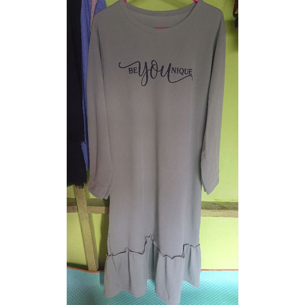 daster kaos panjang