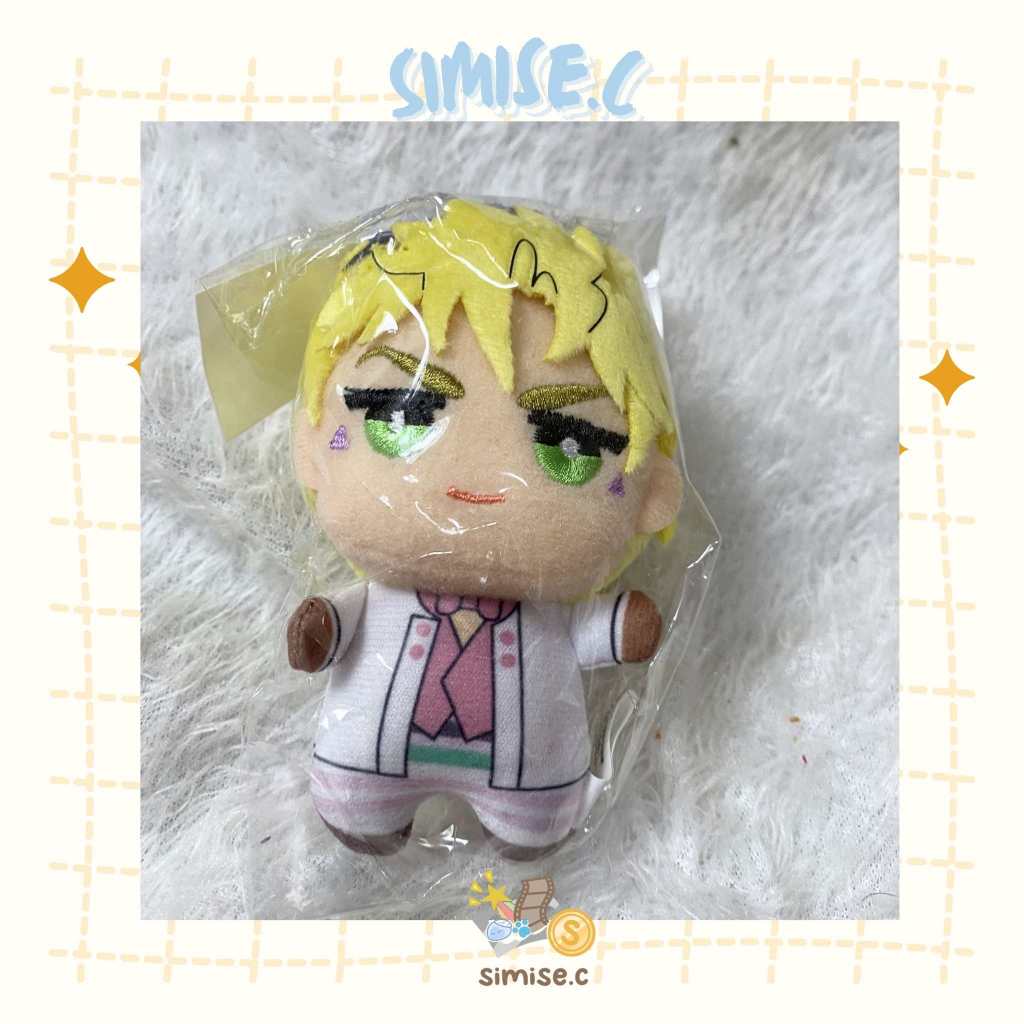Jojo's Bizarre Adventure Plush Doll / Boneka Keychain - Jolyne, Joseph Joestar, Pesci - Nui, Chibi