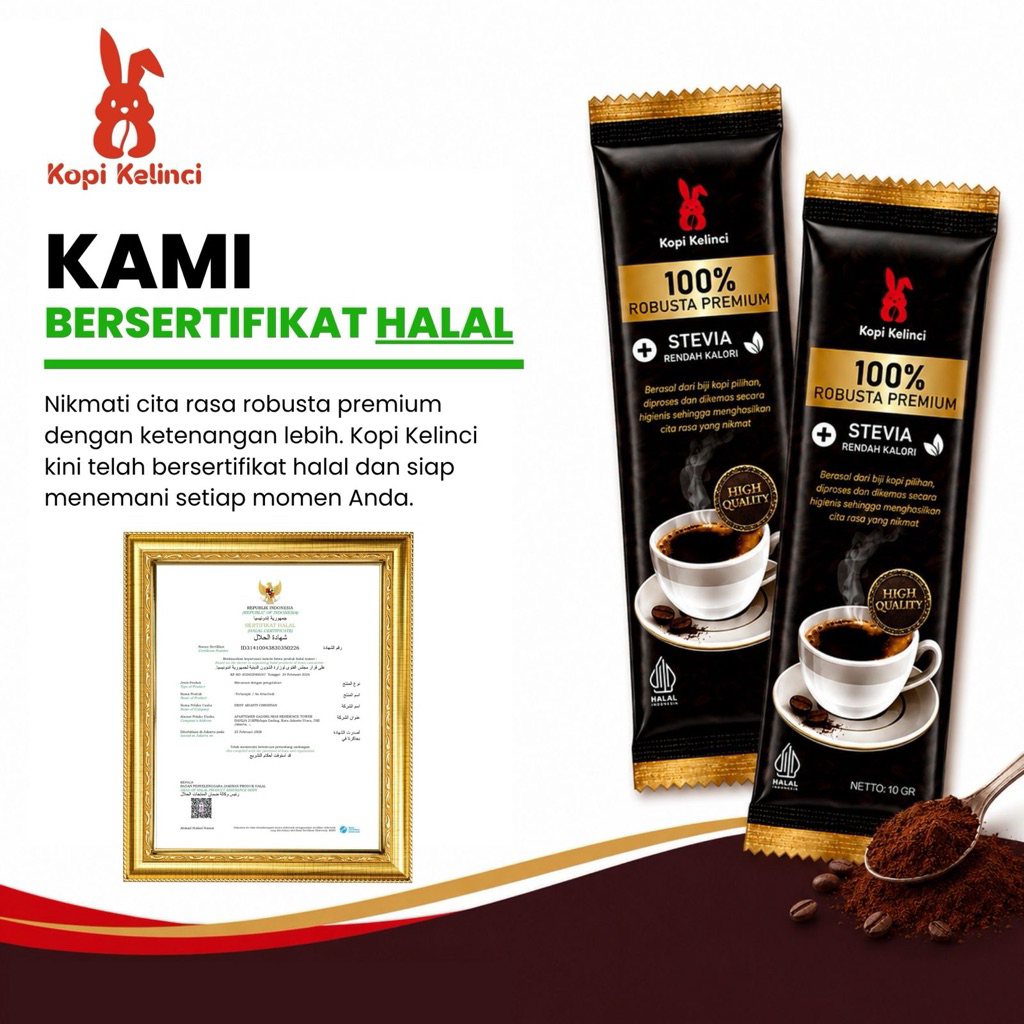 kopi ROBUSTA sachet