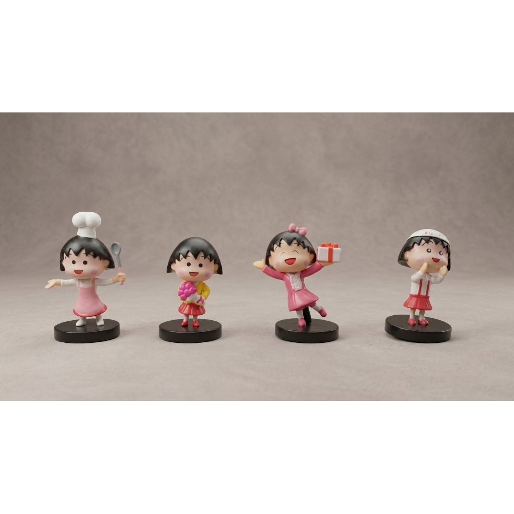 Figure Chibi Maruko Chan / Figur Pajangan Chibi Maruko Chan Lucu