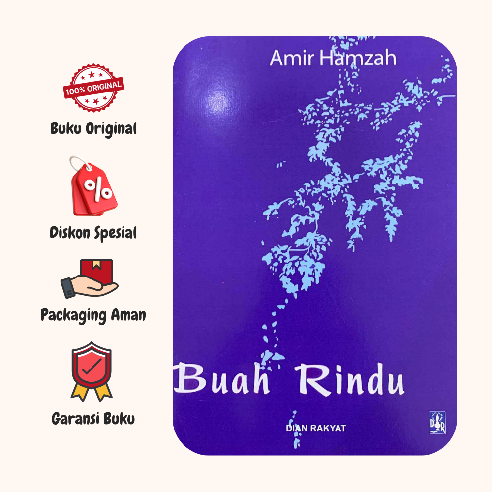 NOVEL BUAH RINDU - AMIR HAMZAH - DIAN RAKYAT ORIGINAL tw