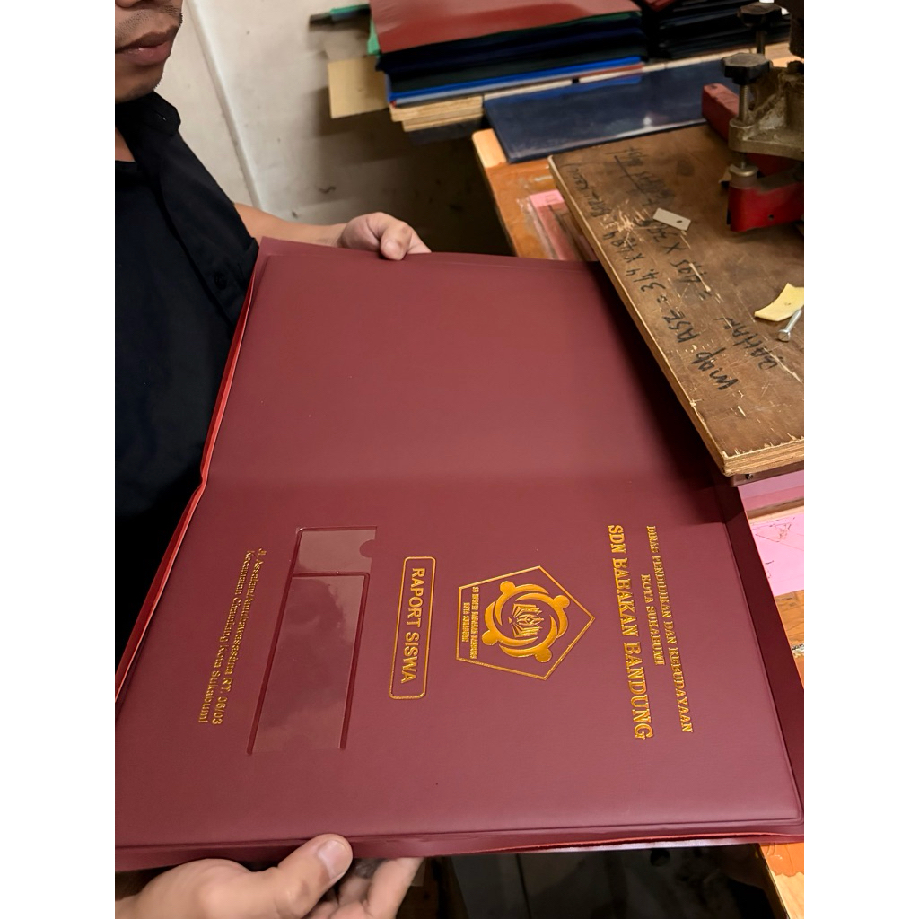 SR PLASTIK Sampul Map Ijasah Ijazah / Map Rapot raport