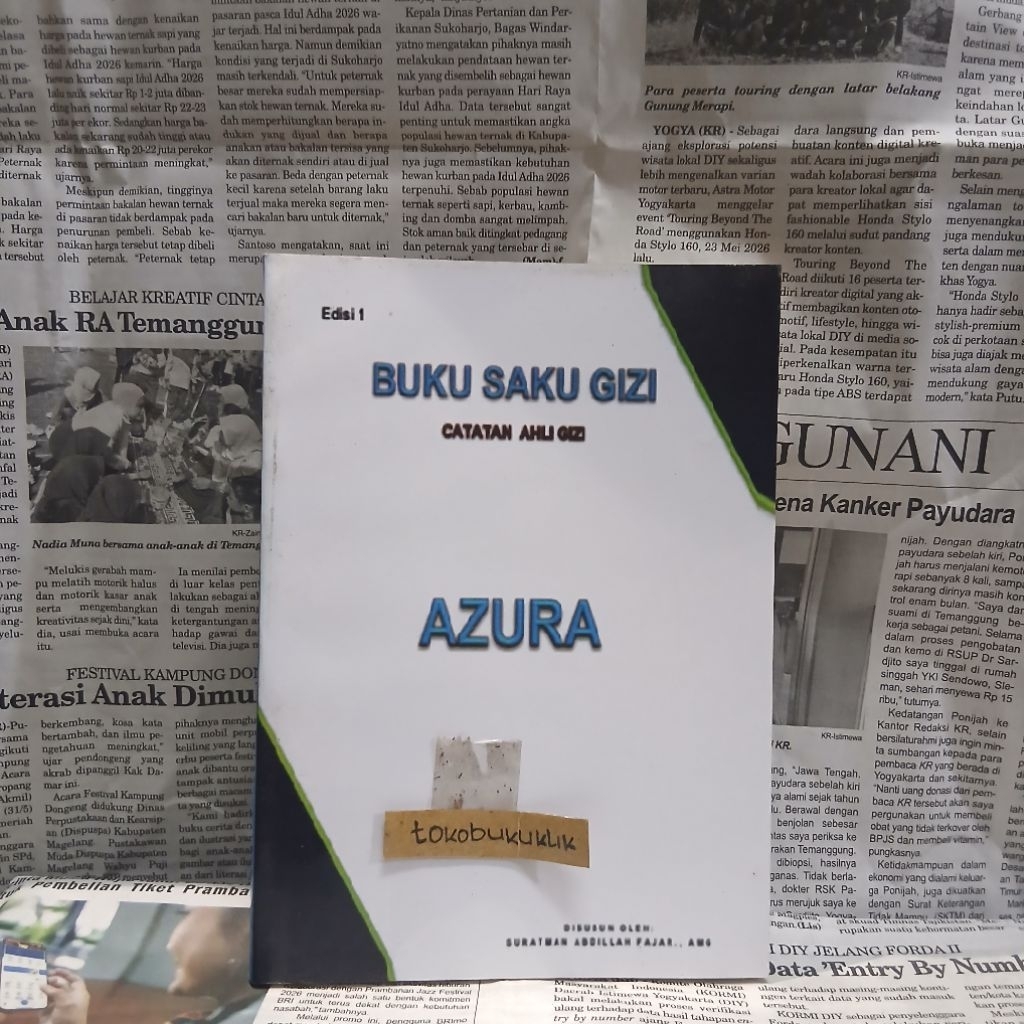 BUKU SAKU GIZI CATATAN AHLI GIZI AZURA