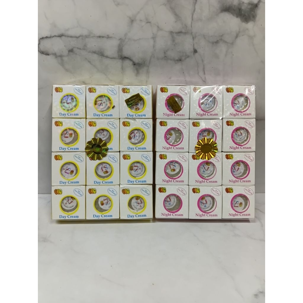 12pcs Pelembab Wajah Extra Gingseng Day Night Cream UV White Original -SJ Sin Jung