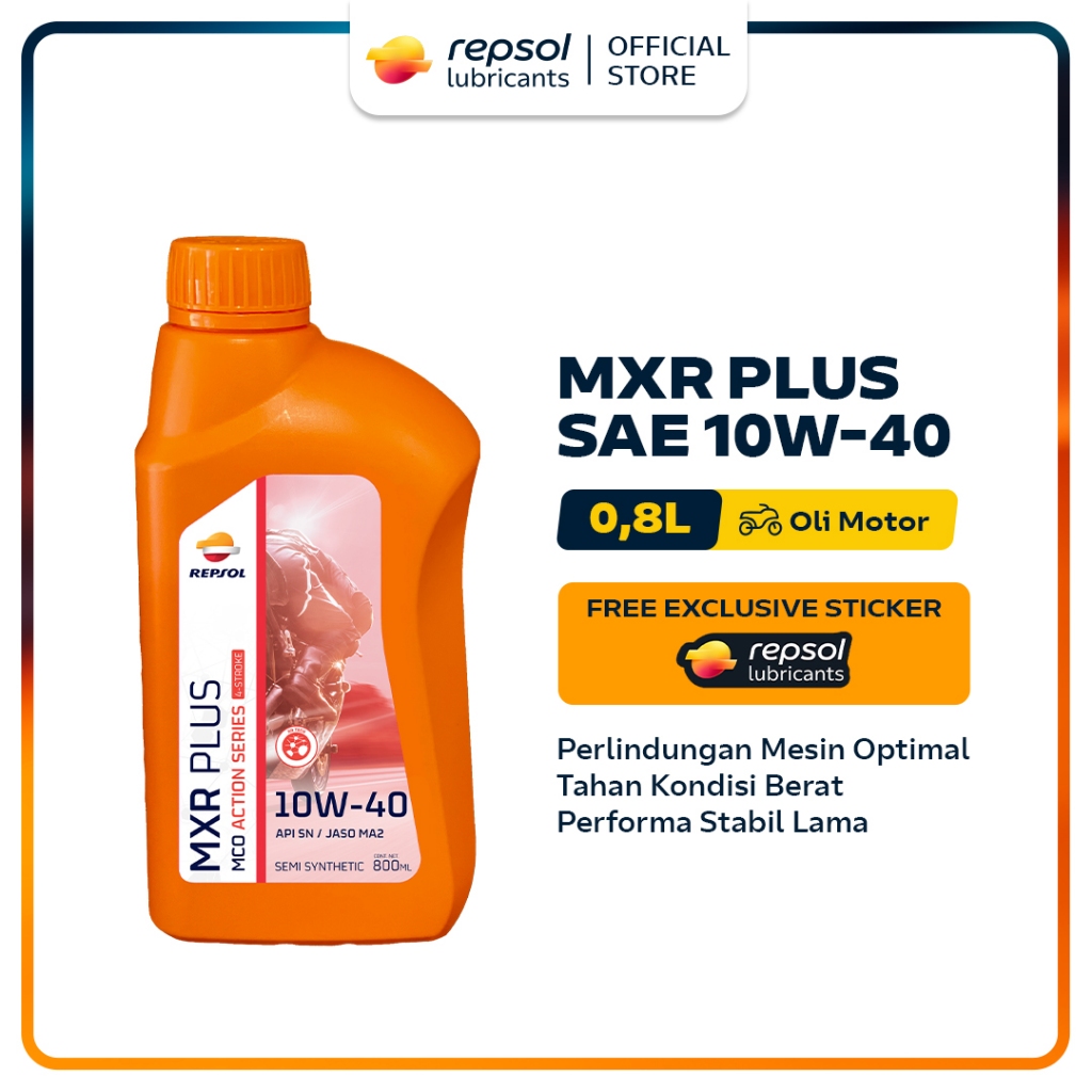 OLI MOTOR REPSOL MXR PLUS SAE 10W-40