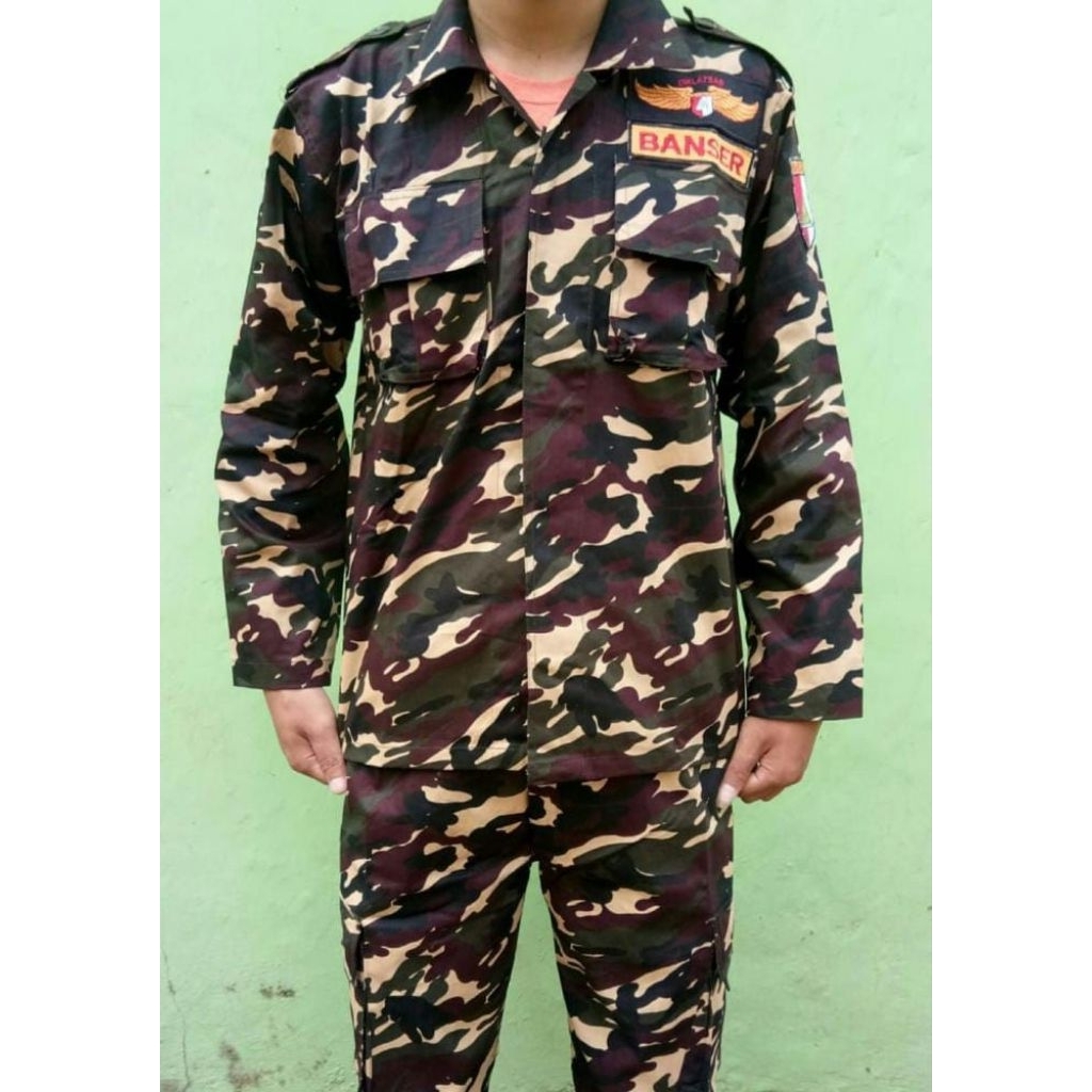 Pdl Banser catton Twill Anti Luntur & PDL BanserRIPSTOK - PDL PREMIUM