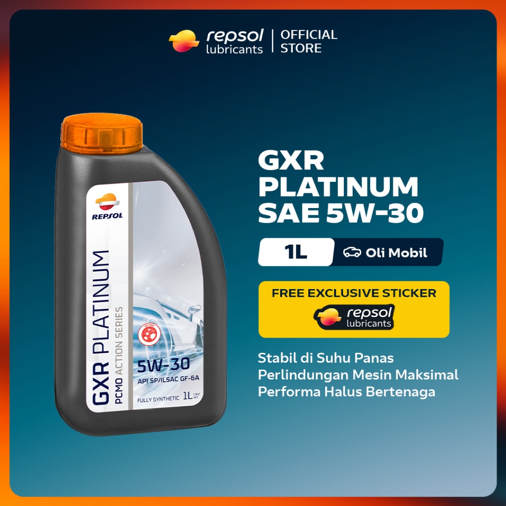 OLI MOBIL REPSOL GXR PLATINUM SAE 5W-30