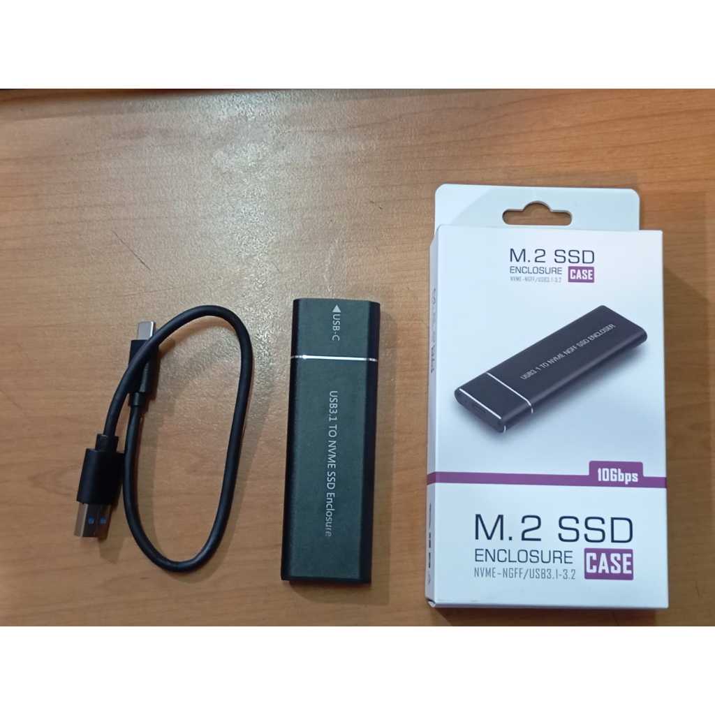 Casing SSD NVMe USB 3.1 Type-C – Enclosure External NVMe, High Speed