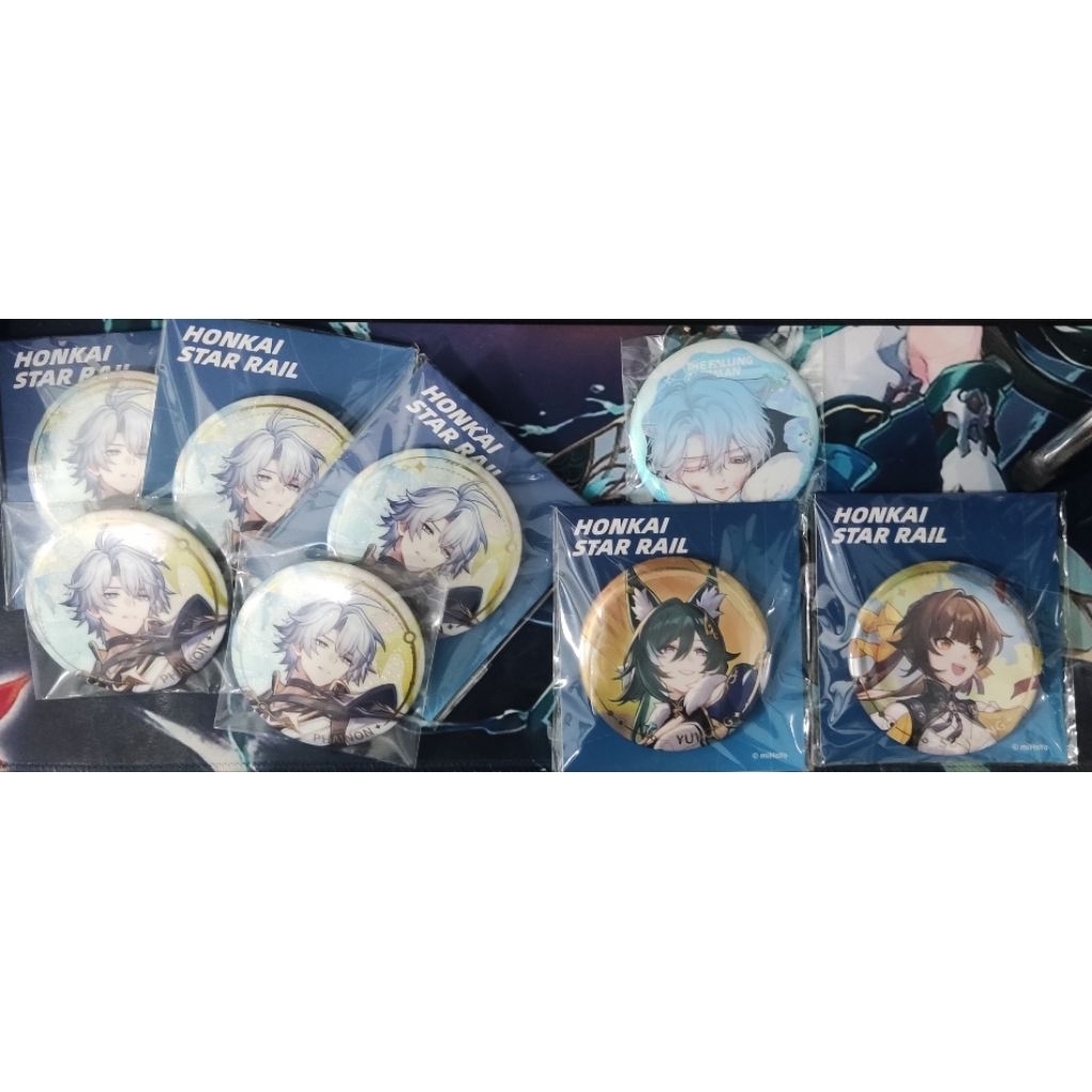 Official Merch Phainon Honkai Star Rail HSR  Badge Phainon