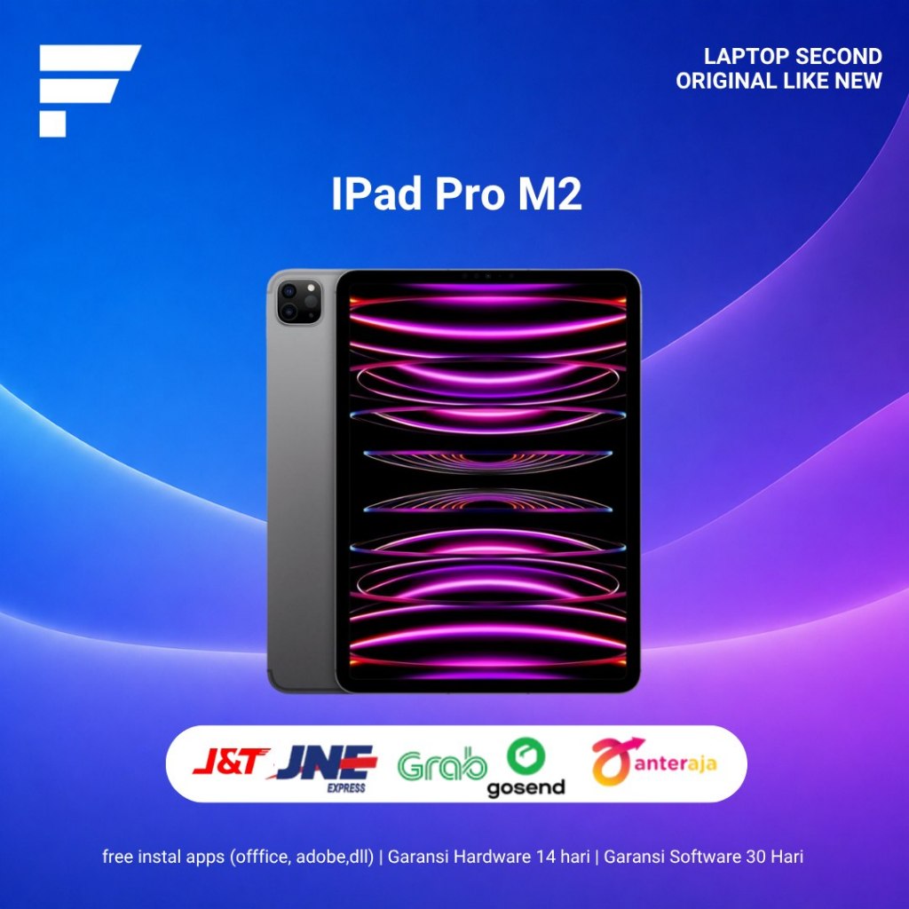 Ipad Pro M2 11 Inch Celullar 256GB Second Berkualitas