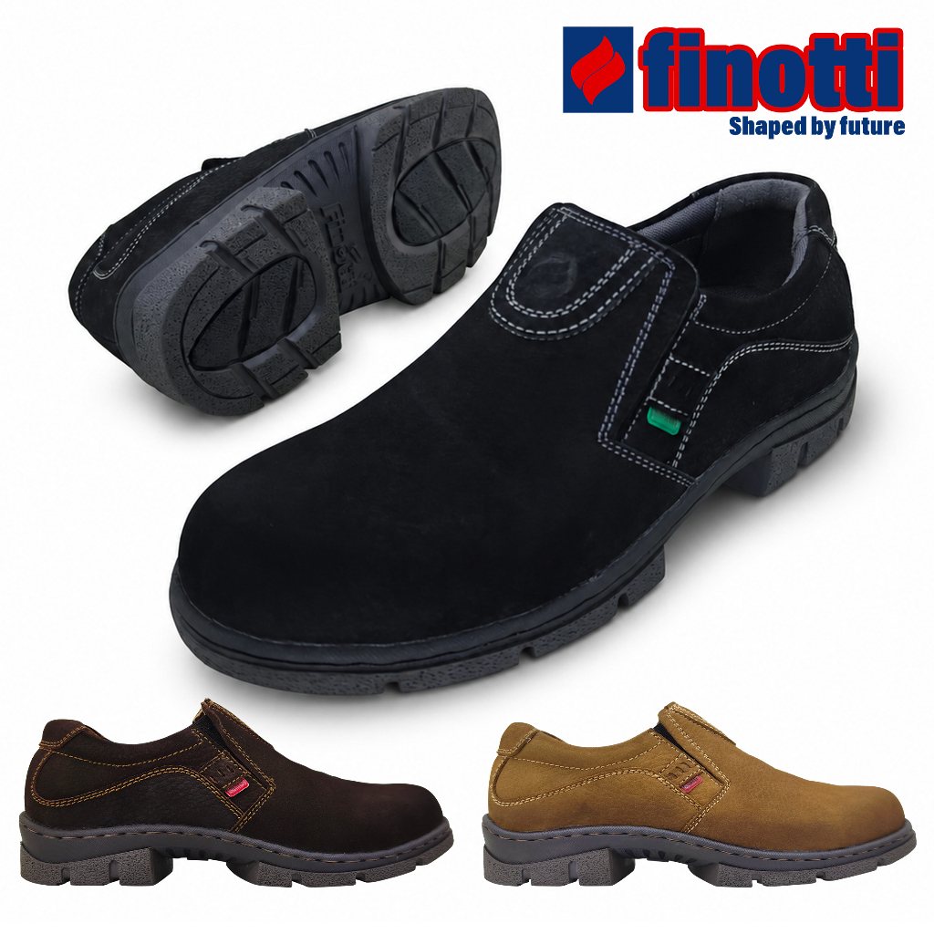 Sepatu kulit asli premium Finotti NB 03