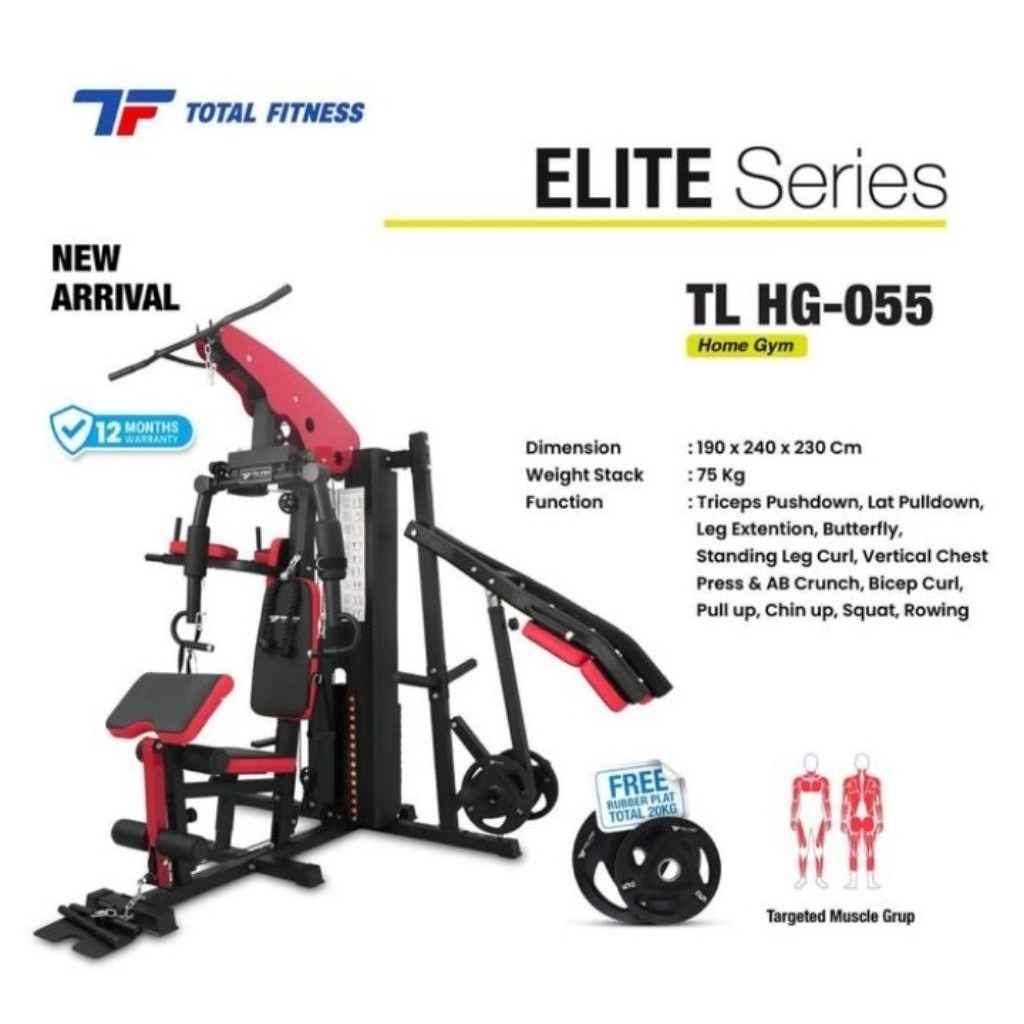 Home Gym Multi fungsi TL 055 Total fitness