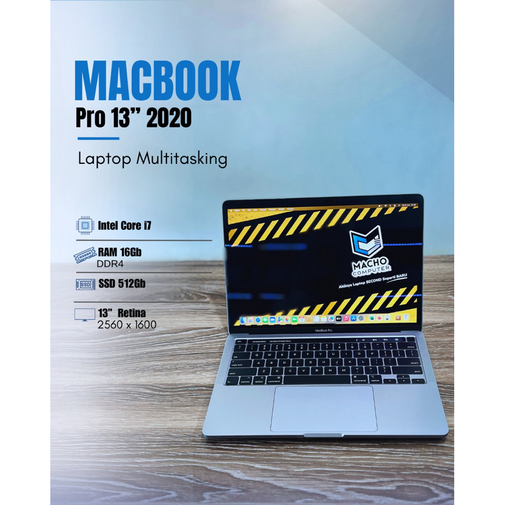 MacBook Pro 13” 2020 Intel Core i7
