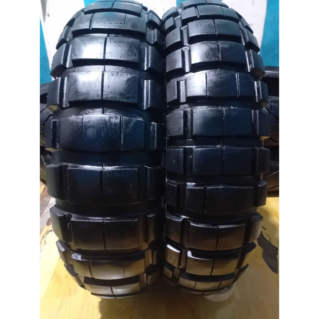 ban sepasang shinko E805 adventure trail bigblok ukuran 130/80-17 & 150/70-17