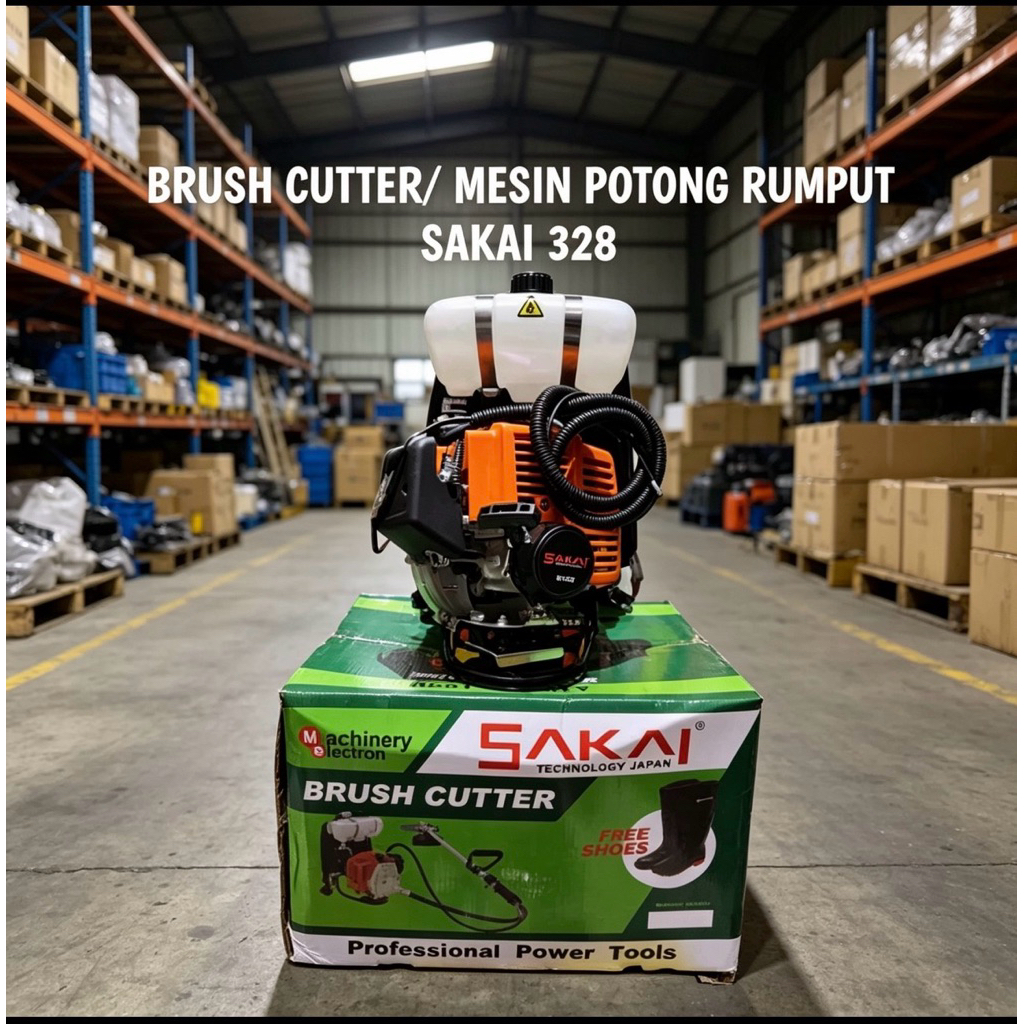 MESIN POTONG RUMPUT SAKAI 328 / BRUSH  CUTTER SAKAI 3