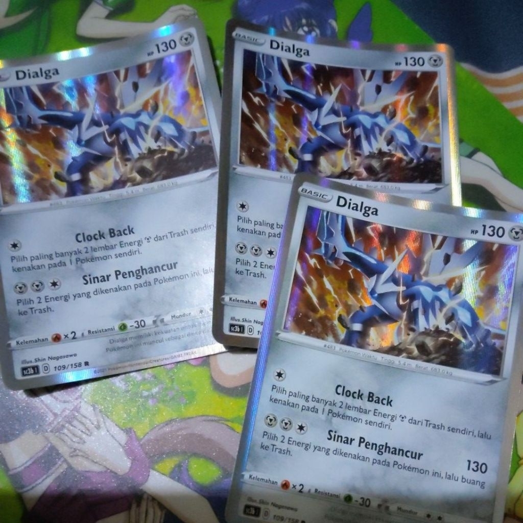 Kartu Pokemon Dialga Foil