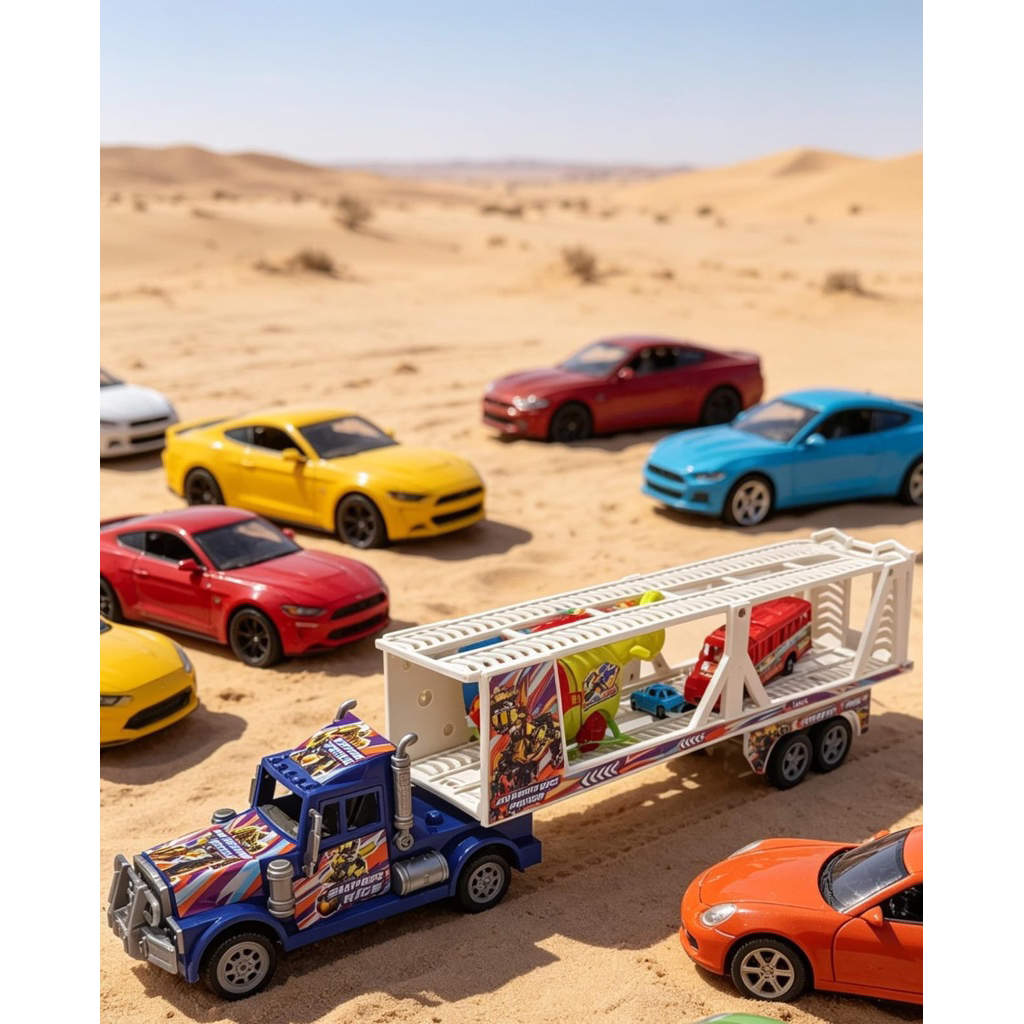 mobil mainan truk panjang/ tronton