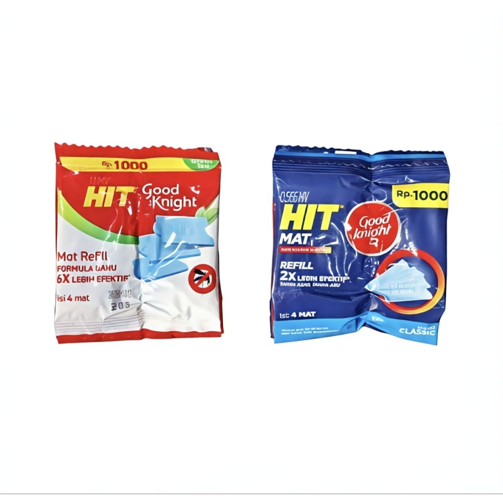 Hit Mat Elektrik Renteng Good Knight (isi 12sachet @4lembar) Renceng Listrik Greentea Classic