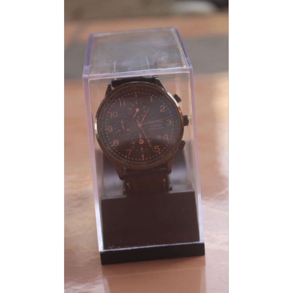 Jam Tangan Alexandre Christie AC 6032MC Chronograph Pria