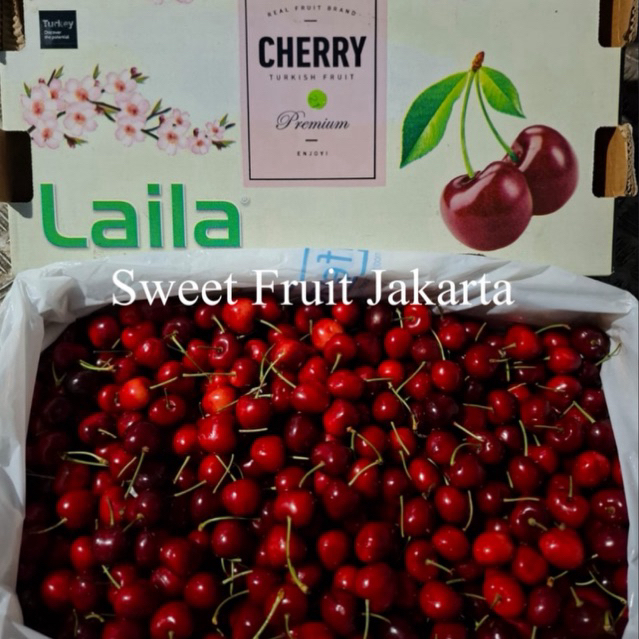 Buah Cherry Red Turkey Super Fresh / cherry Turkey Manis Fresh Gift Box