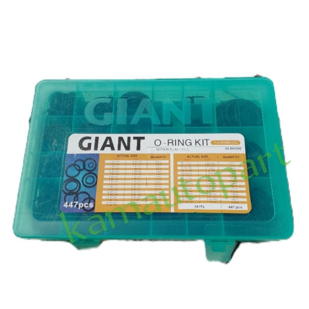Oring kit / GIANT oring kit 1 BOX