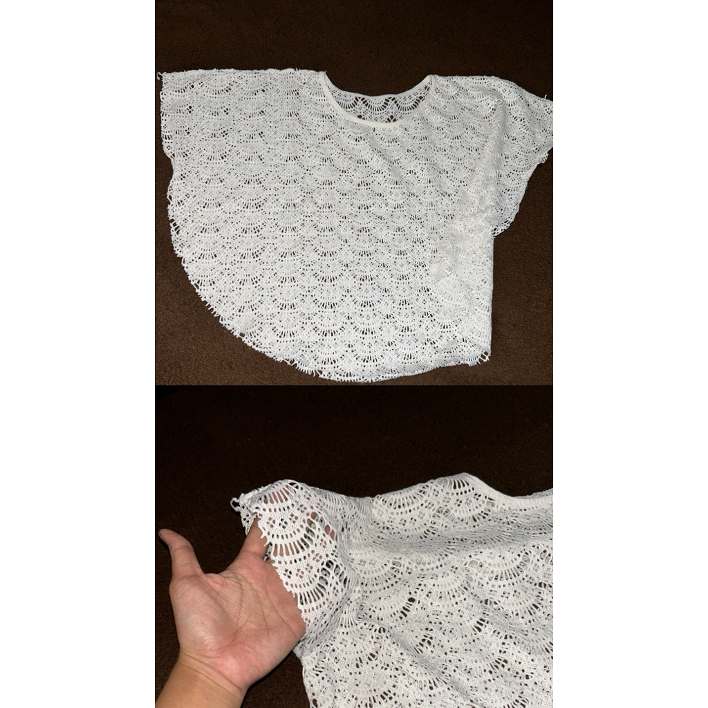 atasan rajut batwing