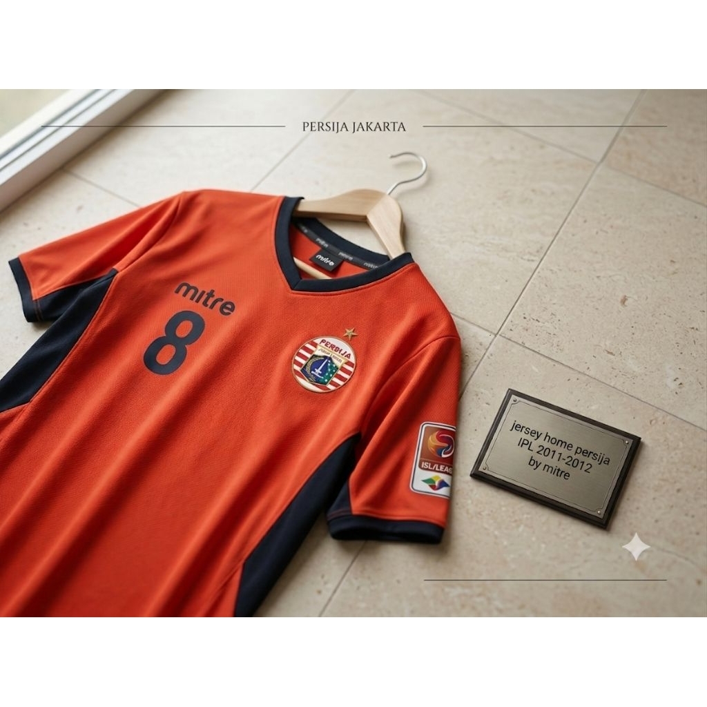 Jersey Persija Home IPL musim 11/12 by mitre