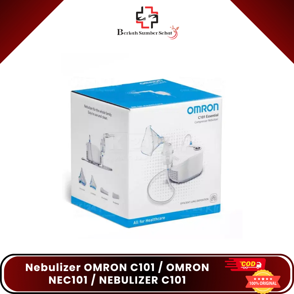 Nebulizer OMRON C101 / OMRON NEC101 / NEBULIZER C101 / Alat Nebu Uap