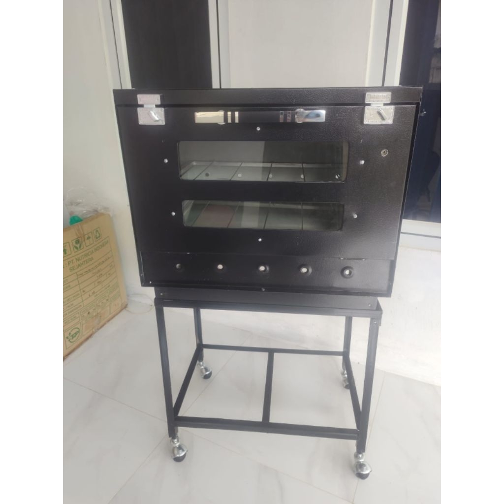 OVEN GAS 60X40 + TERMOMETER PROMO MURAH OVEN GAS / OVEN GAS ANTI KARAT / OVEN GAS STAINLESS / OVEN G