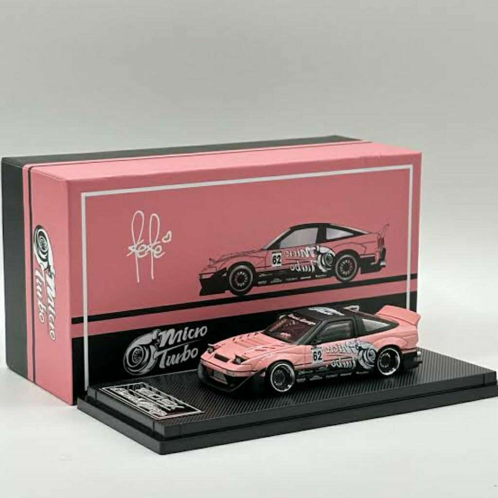 MICRO TURBO NISSAN 180SX ROCKET BUNNY METALLIC PINK