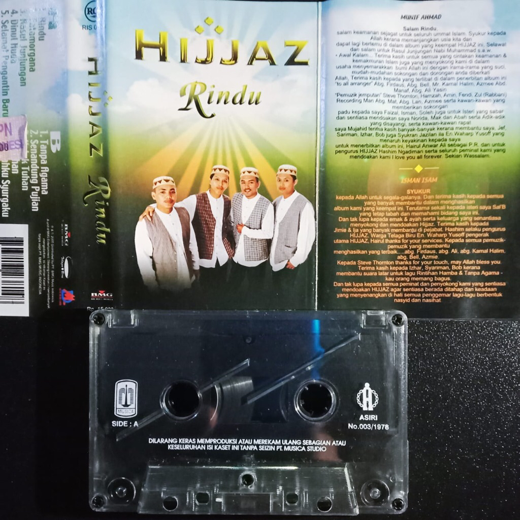 KASET PITA HIJJAZ RINDU