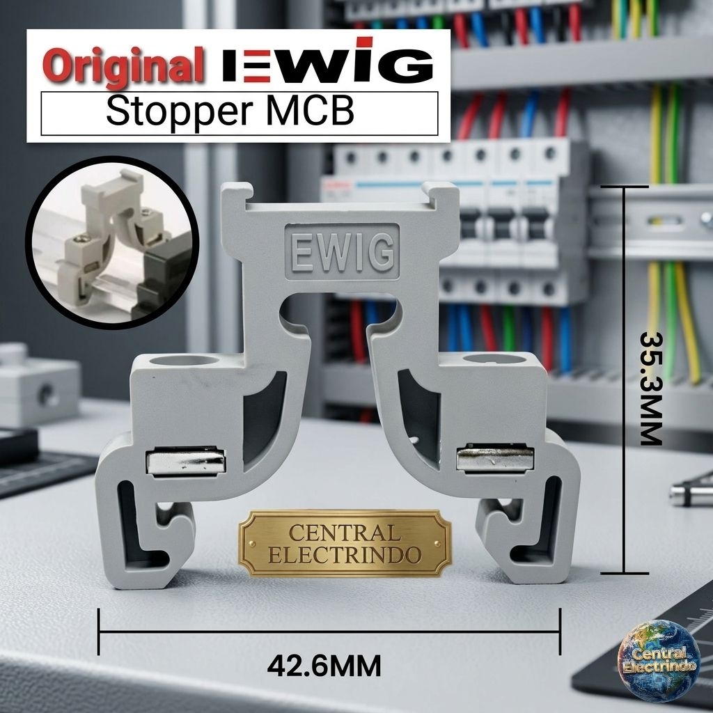 Stopper MCB Din Rail EWIG.
