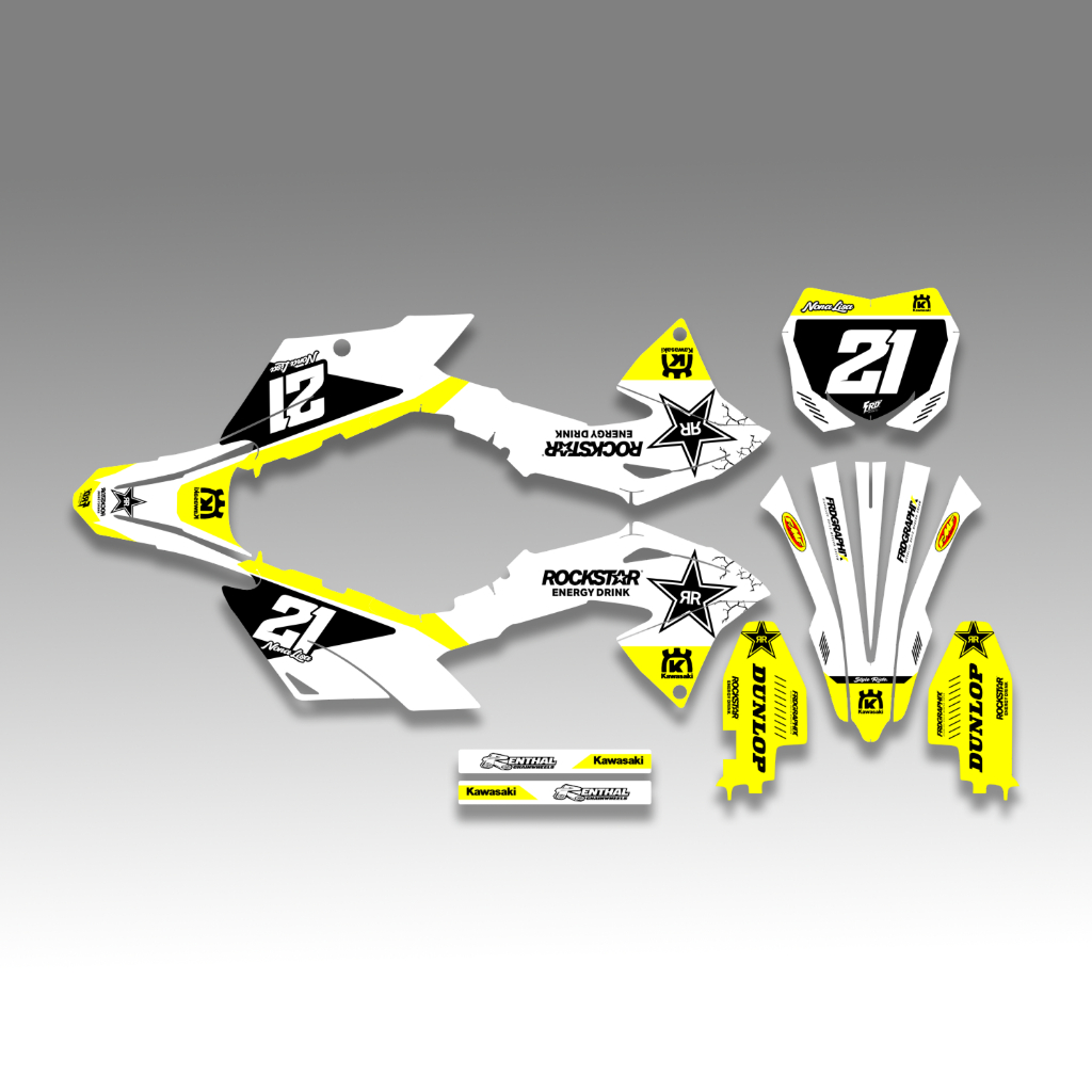 Decals Full body kawasaki Klx bf150 superglosy