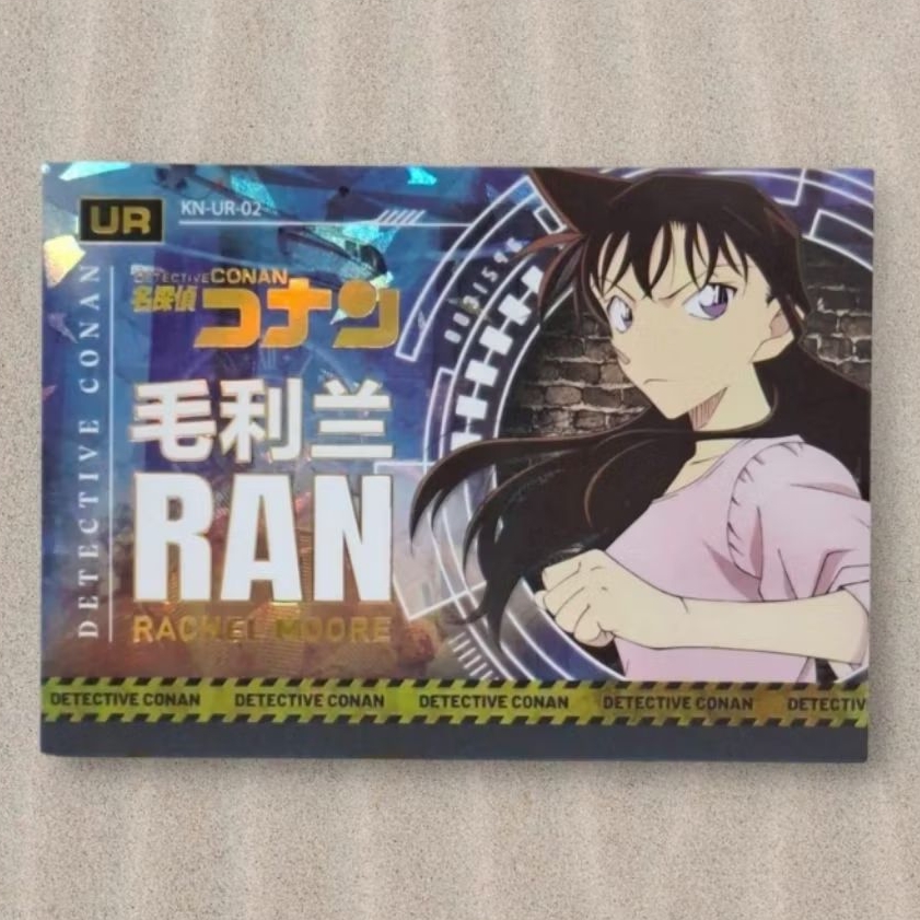 Kartu CCG Conan Ran Mouri UR 02