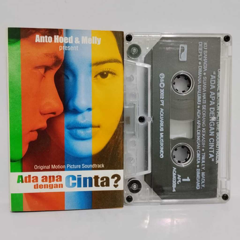 PRELOVED BEKAS KASET PITA ADA APA DENGAN CINTA AADC MULUS