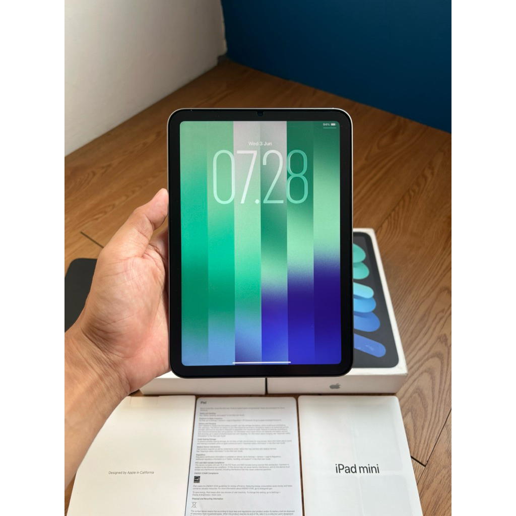 iPad Mini 7 128GB Wifi Only Mulus Like New