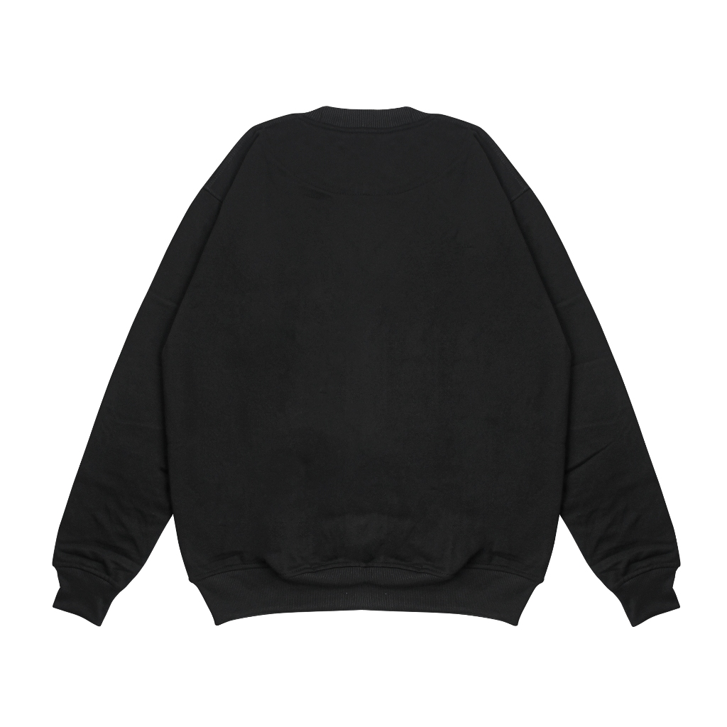 Troy Company Sweater Pria Hitam - Ancient Sweater Sweatshirt Crewneck Black SWD 3634