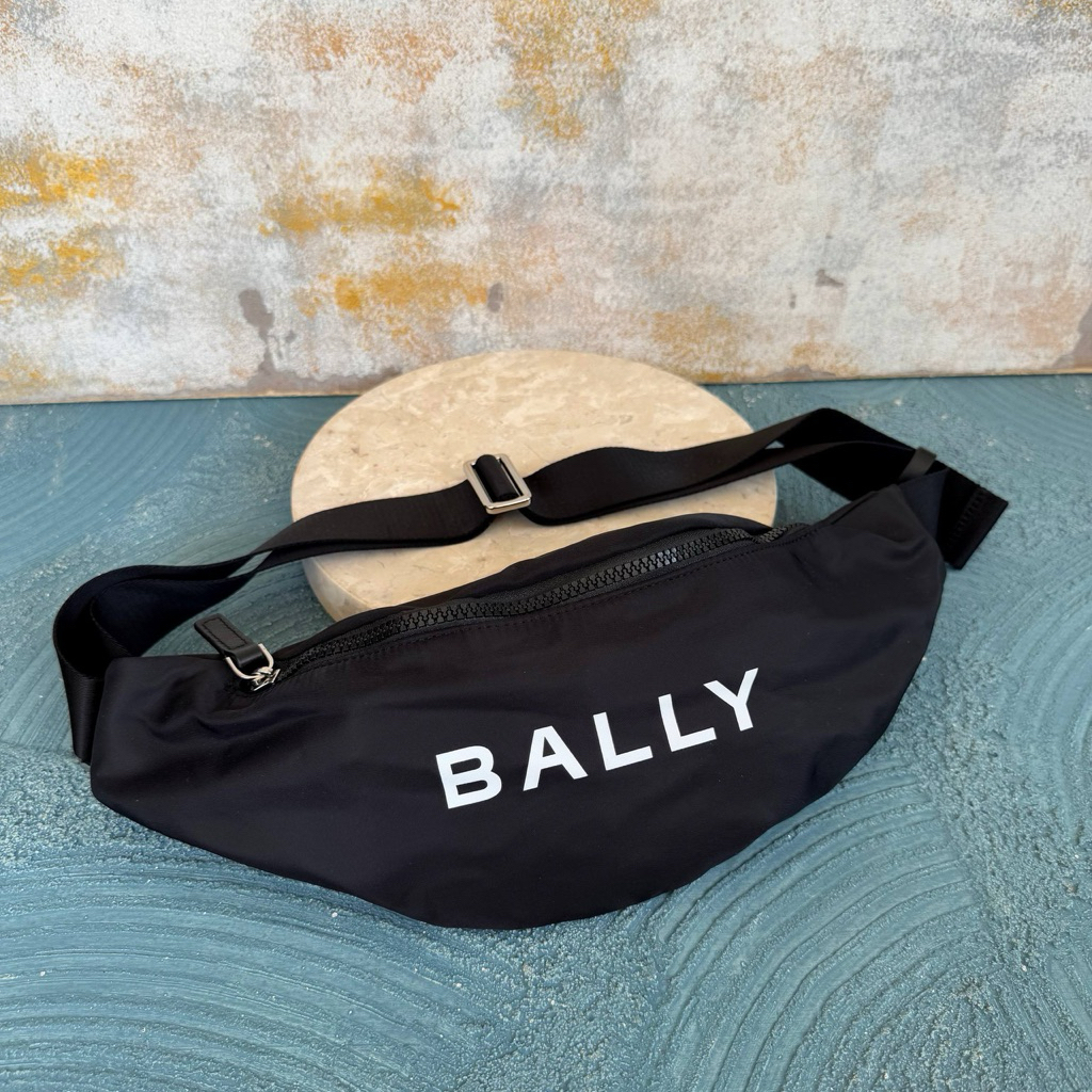 BALLY BUMBAG NYLON BLACK