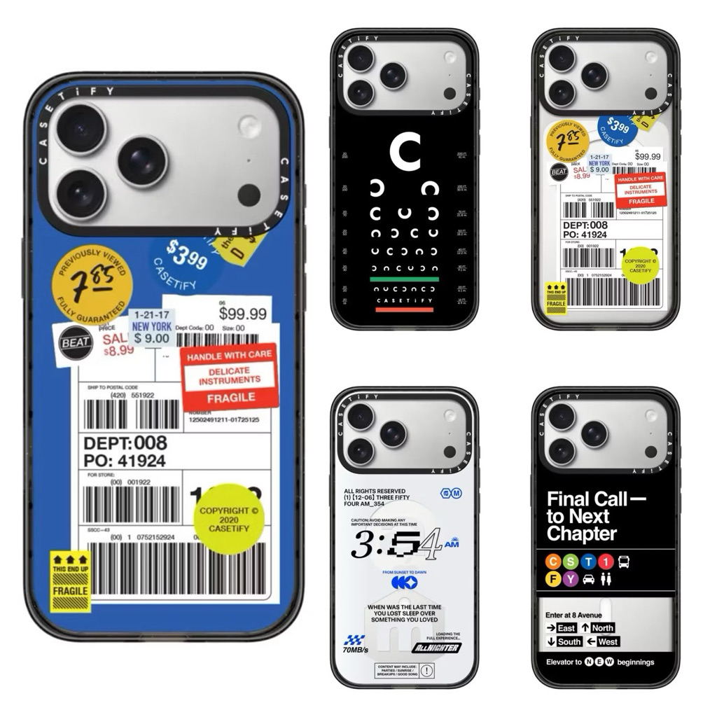 READY Casetify x Next Chapter Collection Acrylic MagSafe Case For iPhone 17 17air 17pro  17Pro max 1