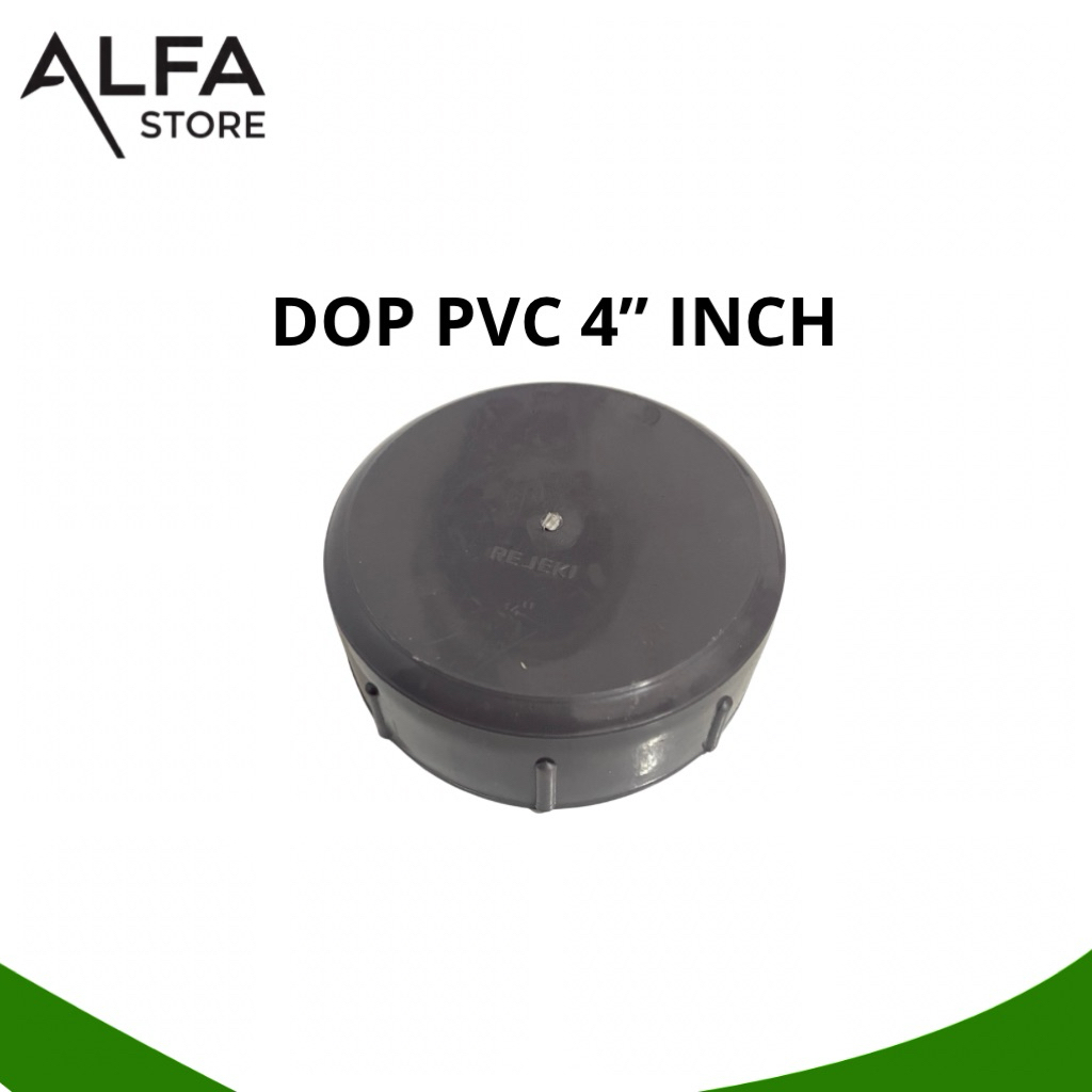 Tutup Paralon PVC 4 Inch - Dop PVC 4 Inch.