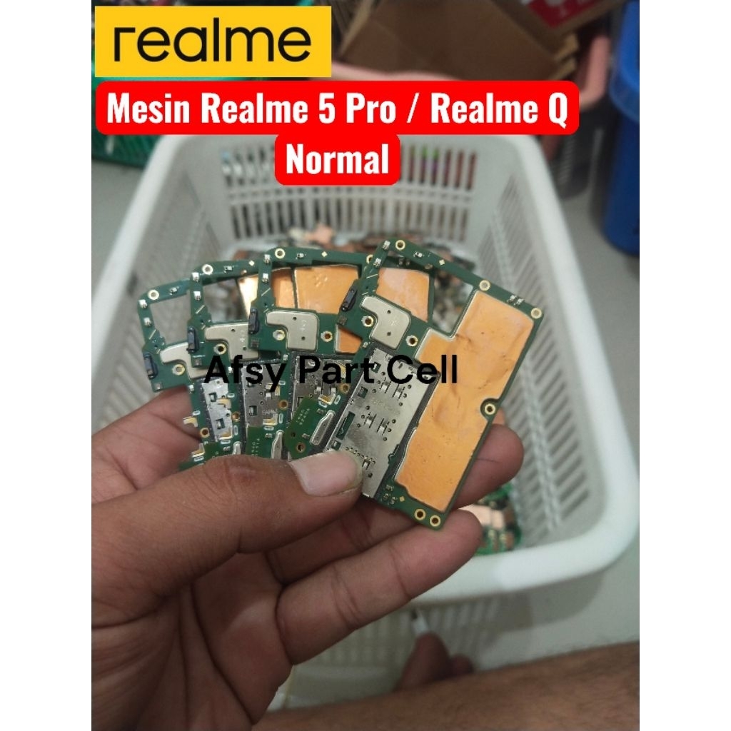 Mesin Realme 5 Pro / Realme Q Normal